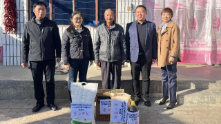 党建联建 共践社会责任 立冬送温暖